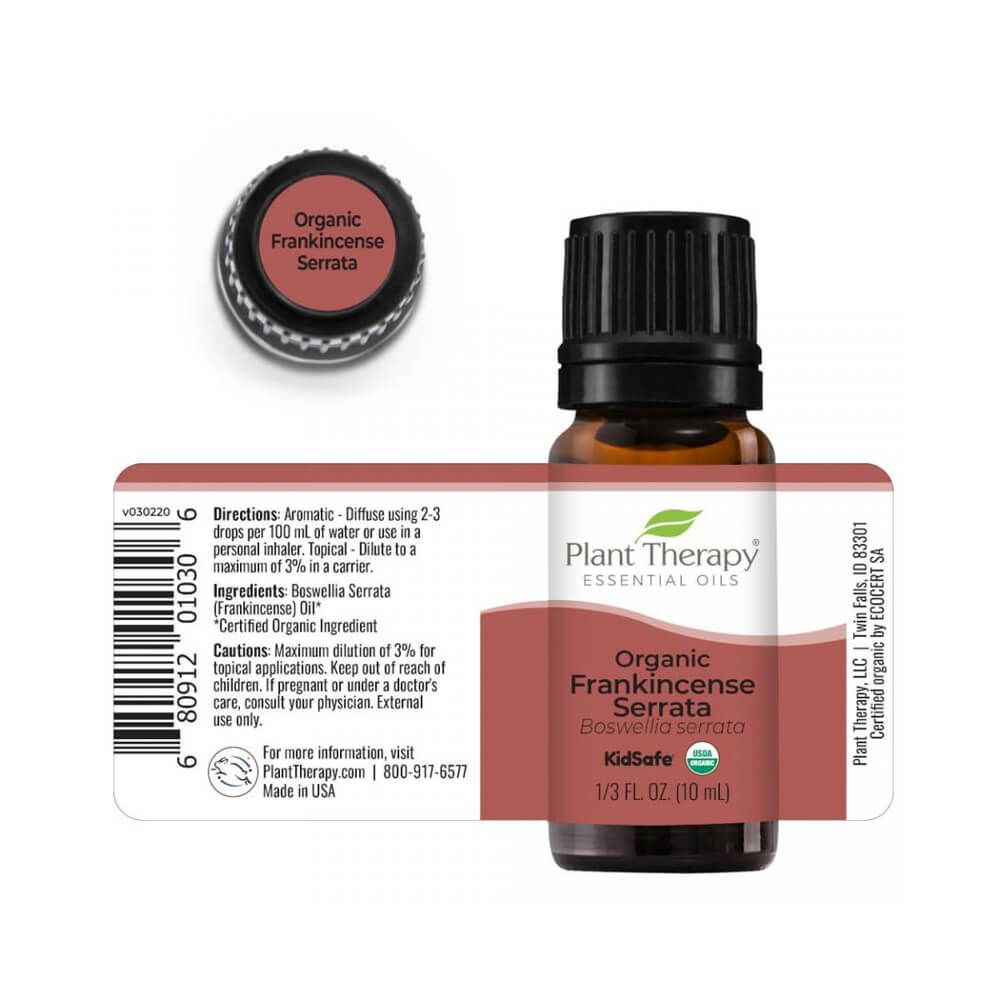 Plant Therapy Organic Frankincense Serrata Essential Oil Boswellia serrata