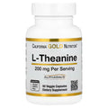 California Gold Nutrition, L-Theanine, Featuring AlphaWave®, 200 mg, 60 Veggie Capsules