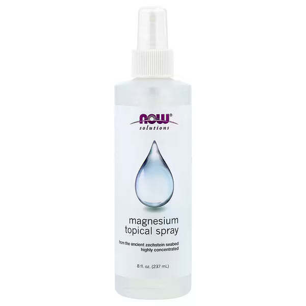NOW Foods Magnesium Topical Spray, 8 fl oz / 237 ml