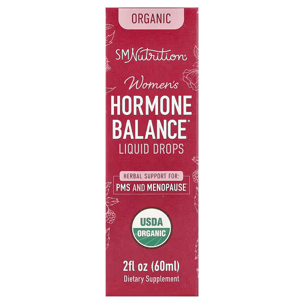 SMNutrition Women’s Hormone Balance Drops, 2 fl oz / 60 ml