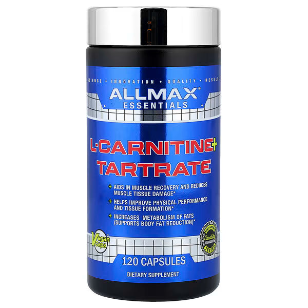 ALLMAX L-Carnitine + Tartrate, 120 Capsules