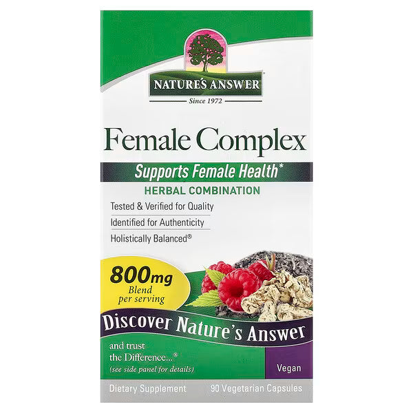 Nature’s Answer Female Complex Herbal Combination, 90 Vegetarian Capsules