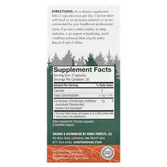 Host Defense, Mushrooms™, Cordyceps, 60 Capsules (0.5 g per Capsule)