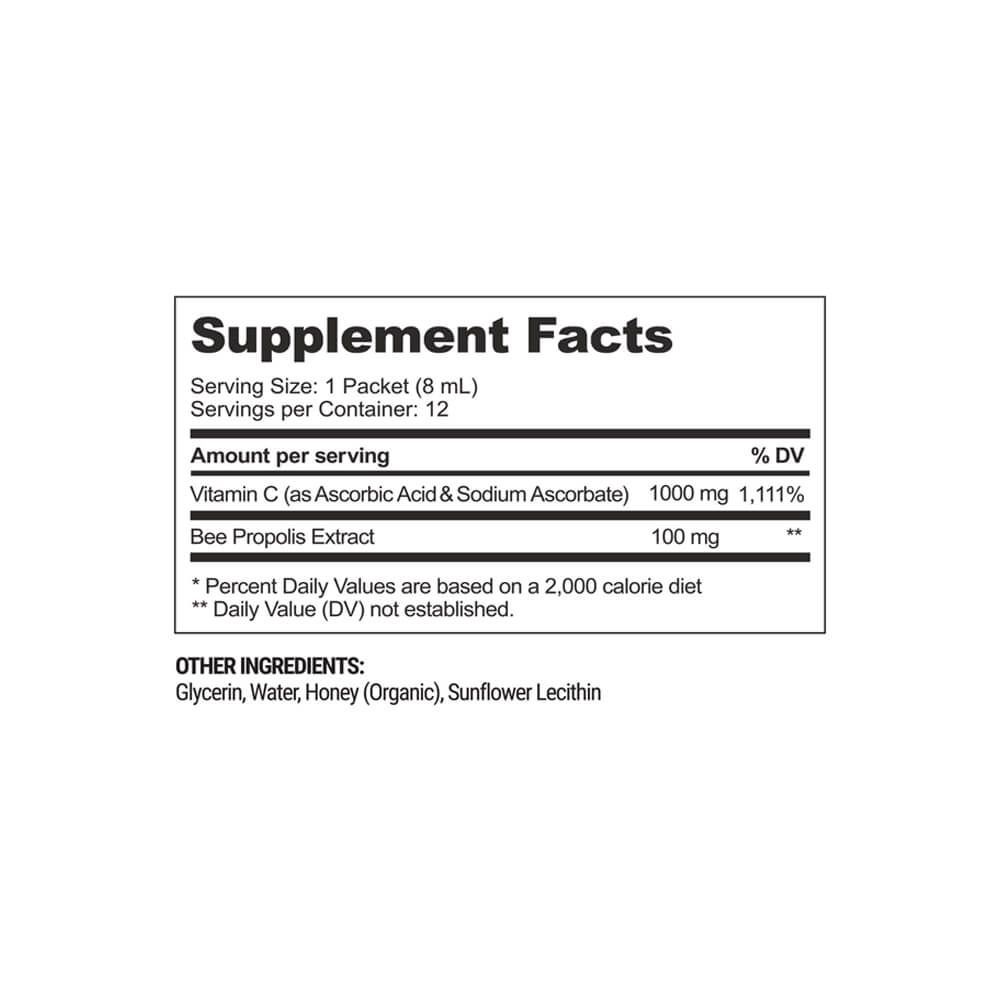 Beekeeper's Naturals Propolis + Vitamin C Immune Support Best Seller