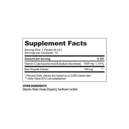 Beekeeper's Naturals Propolis + Vitamin C Immune Support Best Seller