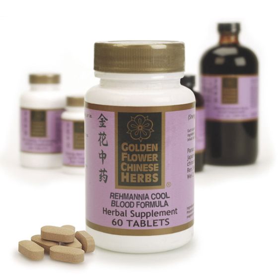 Rehmannia Cool Blood Formula (Tu Fu Ling Sheng Di Huang Wan) 60 tablets
