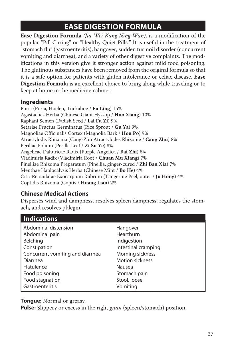 Ease Digestion Formula (Jia Wei Kang Ning Wan)