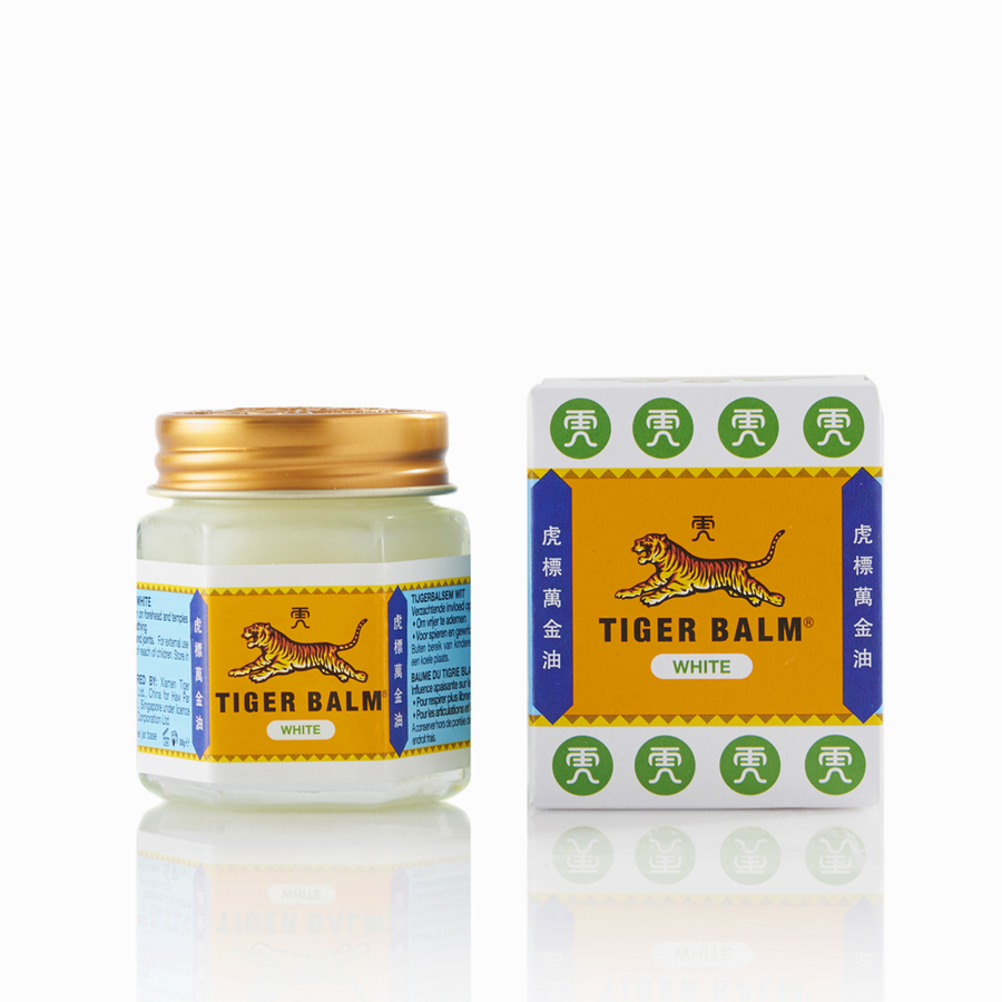 Tiger Balm Regular Strength White Ointment, 0.63 oz (18 g)